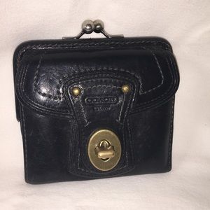 Coach Turn Lock Wallet